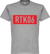Retake RTK06 Bar T-Shirt - Grijs - XXXXL