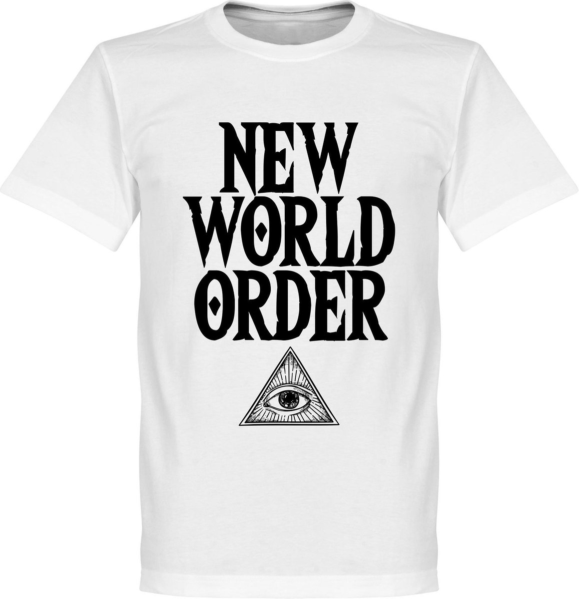 New World Order T-Shirt - Wit - XS