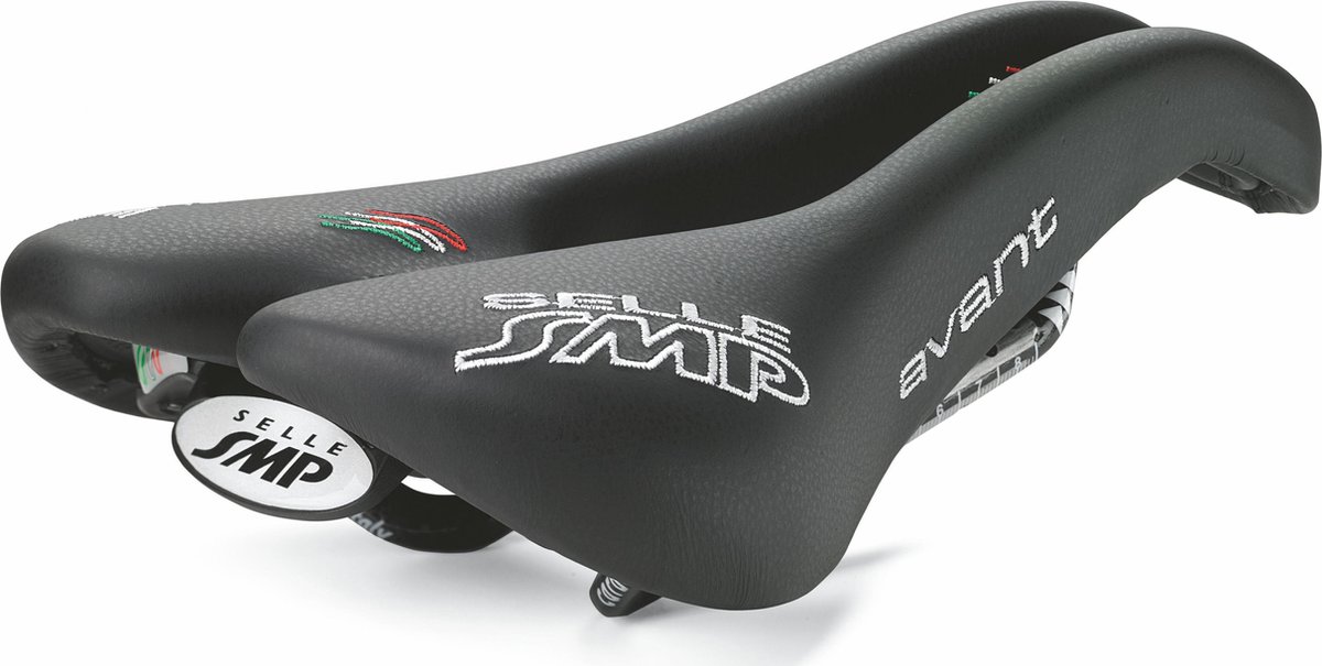 SMP zadel Pro Avant met carbon rail (zwart)