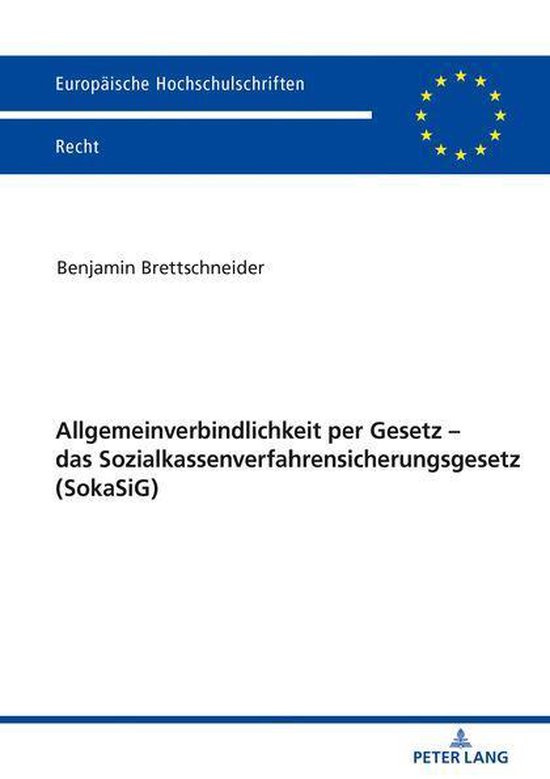 Europaeische Hochschulschriften Recht 6157 - Allgemeinverbin ... - cover
