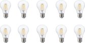 LED Lamp 10 Pack - Filament - E27 Fitting - 4W - Warm Wit 2700K - BSE