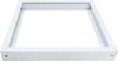 LED Paneel 60x60 - Aigi - Opbouw Frame - Aluminium - Wit - BSE