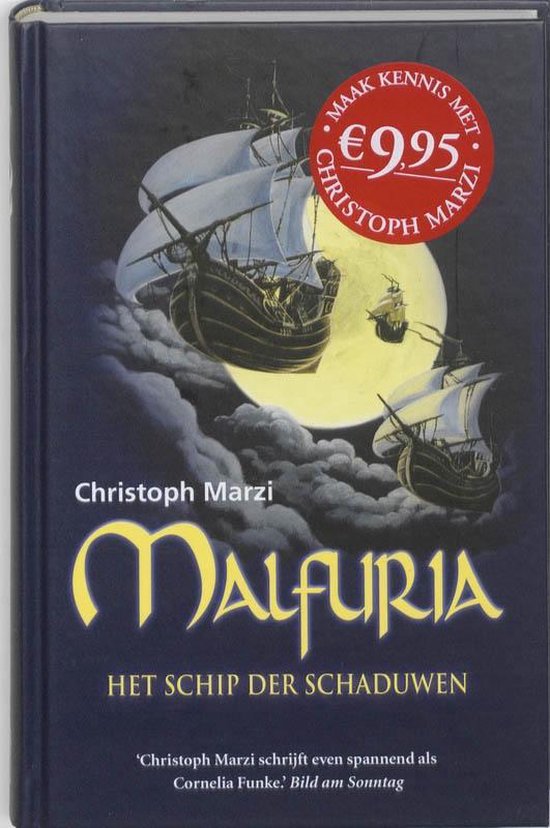 Cover van het boek 'Malfuria / 1 Het schip der schaduwen' van Christoph Marzi en Christoph Marzi