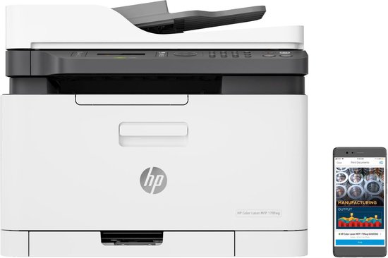 Hp color laser mfp 179fnw настройка wifi