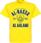 Al-Nassr Established T-Shirt - Geel - M