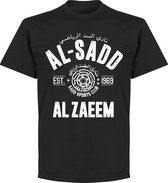 Al-Sadd Established T-Shirt - Zwart - XXL