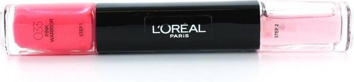 Goedkoopste L'Oréal Infallible Gel Effect Nagellak - 033 Pink Warrior