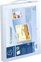 10x Kreacover�PP 8/10de Opbergtas met handvat - 25x33 cm, Wit