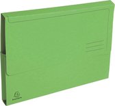 10x FOREVER� Pak van 10 pocketmappen 290g/m_ - 24x32cm voor A4, Fel groen