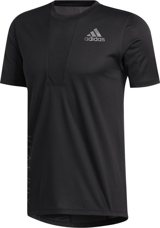 adidas Heat Ready 3-Stripes shirt heren zwart " | bol