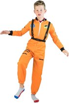 Bodysocks Kinderkostuum Unisex Astronaut Oranje Mt 134-140