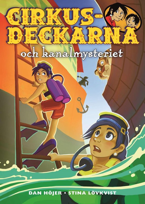 Cirkusdeckarna 6 - Cirkusdeckarna och kanalmysteriet