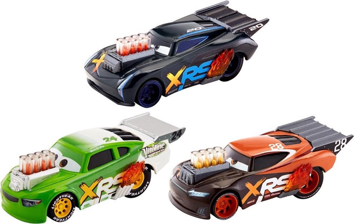 Afbeelding van product Disney Cars Drag Race Auto's 3 Stuks