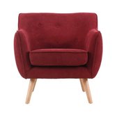 Sortio Home - Fauteuil Maestro - Rood - Stof