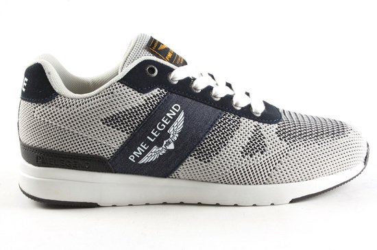 PME Heren Lage sneakers Dornierer - Grijs - Maat 44 | bol.com