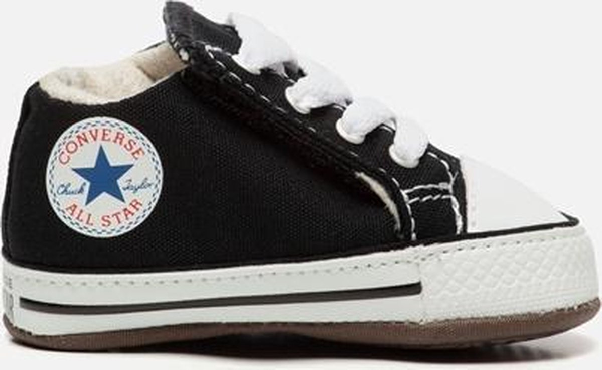 eenvoudig Vervreemden Eenvoud Converse Chuck taylor All Star Cribster babyschoenen zwart - Maat 18 |  bol.com
