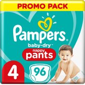 Pampers Baby Dry Pants Maat 4 - 96 Luierbroekjes Voordeelverpakking