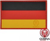 Duitse vlag Duitsland PVC patch embleem met klittenband