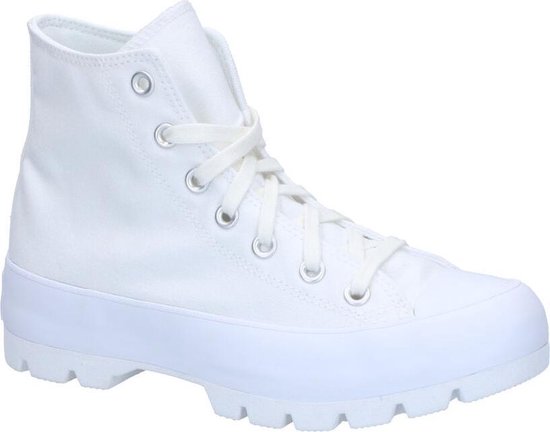 Converse Chuck Taylor All Star Lugged Sneakers Wit Dames 36,5 | bol.com