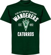 Santiago Wanderers Established T-Shirt - Donkergroen - M