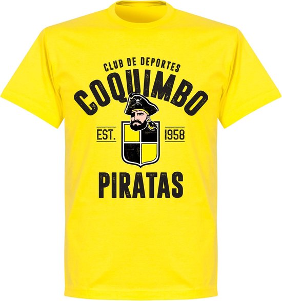 T-Shirt Coquimbo Unido Established - Jaune - XL