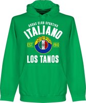 Audax Italiano Established Hoodie - Groen - L