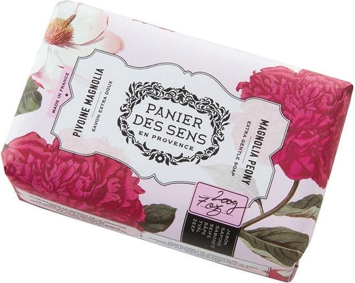 Panier Des Sens Shea Butter Soaps Extra Gentle Soap Zeep Pivoine Magnolia 200gr