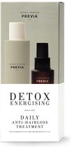 Previa Natural Haircare Extra Life Detox Energising Daily Anti-hairloss Treatment Pakket Dunner Wordend Haar 1pakket
