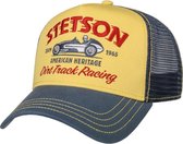 Stetson Trucker Blue Red Yellow Pet  - geel