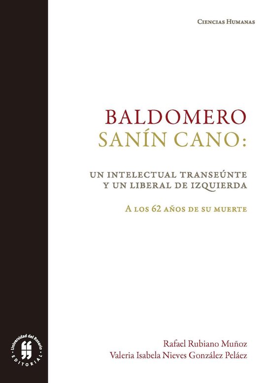 Baldomero Sanín Cano: un intelectual transeúnte y un liber ... - cover