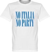 No Italia No Party T-Shirt - M
