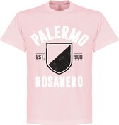 Palermo Established T-Shirt - Roze - XL