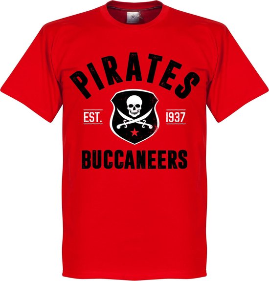 Pirates Established T-Shirt - Rood - XS