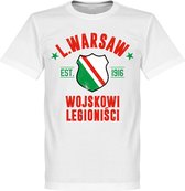 Legia Warschau Established T-Shirt - Wit - 5XL