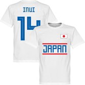 Japan Inui 14 Team T-Shirt - Wit - XS