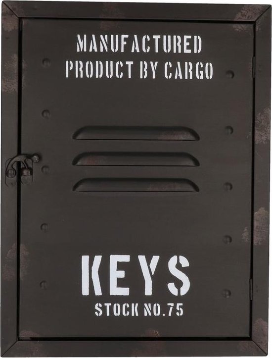 Autonomie doorgaan met halsband Locker sleutelkastje van metaal 30 cm | bol.com