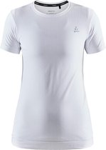 Craft Fuseknit Light Sportshirt Dames - White - Maat M
