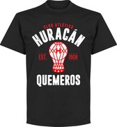 CA Huracan Established T-Shirt - Zwart - 3XL
