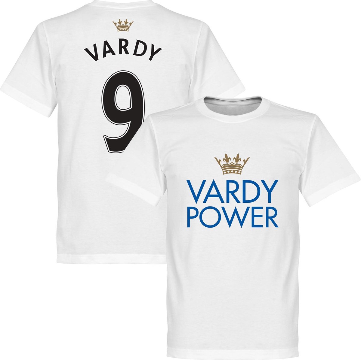 Vardy Power T-Shirt - Wit - M - Retake