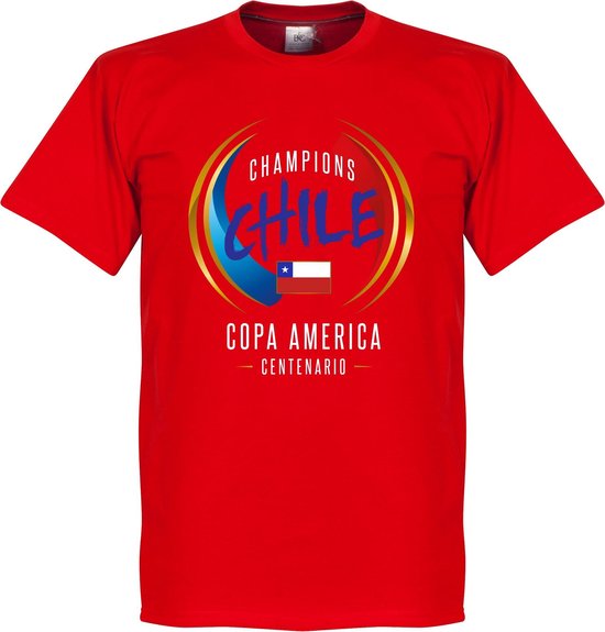 Chili COPA America 2016 Centenario Winners T-Shirt - XL