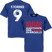 Atletico Madrid Motto Torres T-Shirt - XXXL