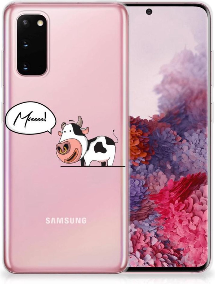 Samsung Galaxy S20 Telefoonhoesje met Naam Cheeky Cow