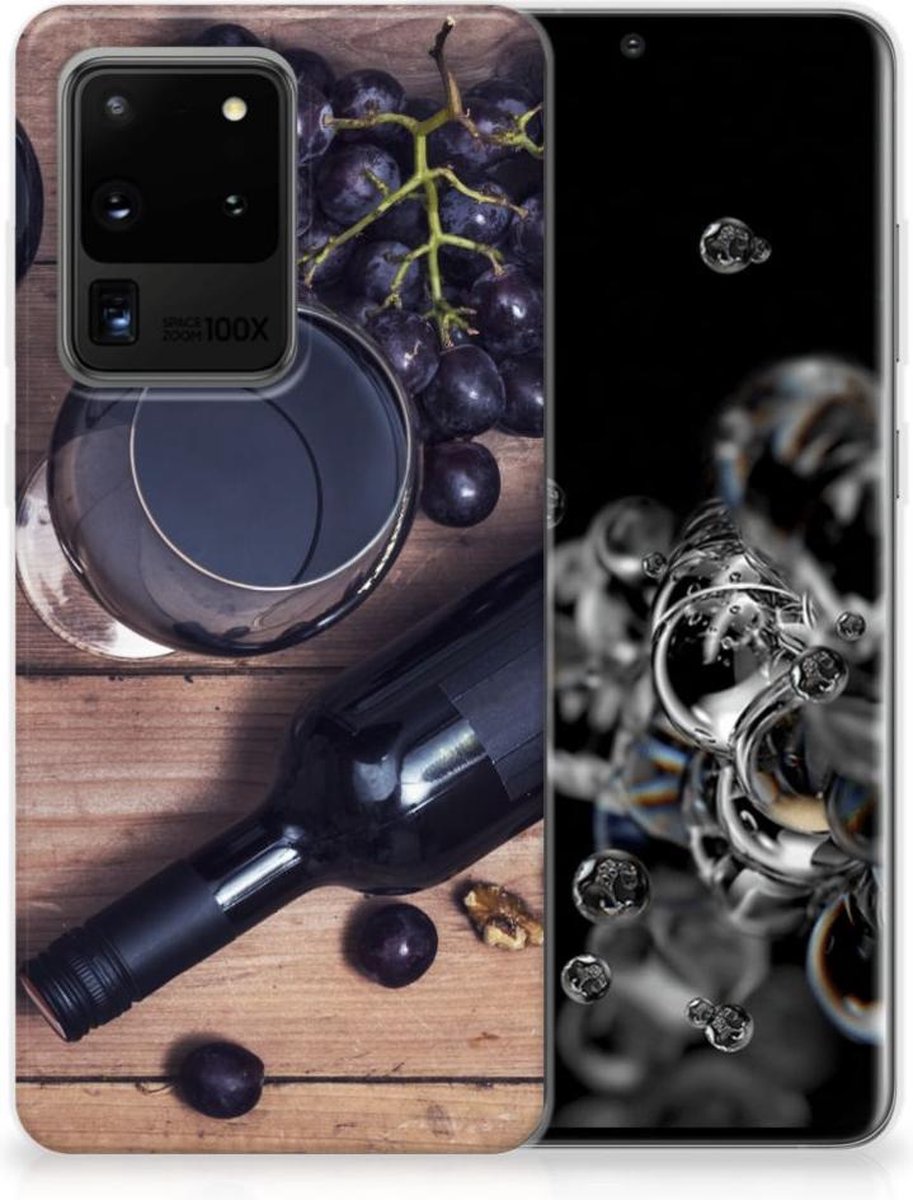 Samsung Galaxy S20 Ultra Siliconen Case Wijn