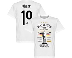 Duitsland Road To Victory GÃ¶tze T-Shirt - XXXXL