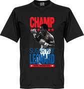 Sugar Ray Leonard Boxing Legend T-Shirt - XL