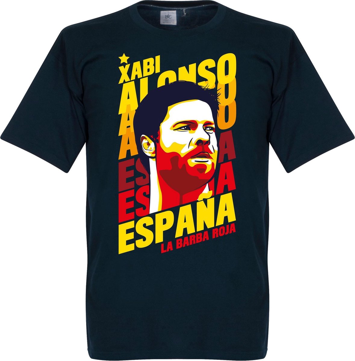 1179x1200.jpg Xabi Alonso Portrait T-Shirt - S - Afbeelding 1