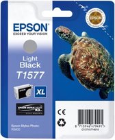 Epson T1577 - Inktcartridge / Licht Zwart