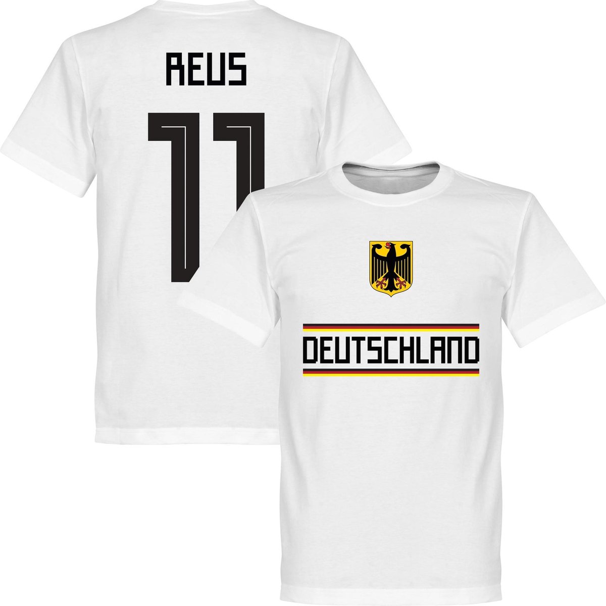 1200x1200.jpg Duitsland Reus 11 Team T-Shirt - Wit - M - Afbeelding 1