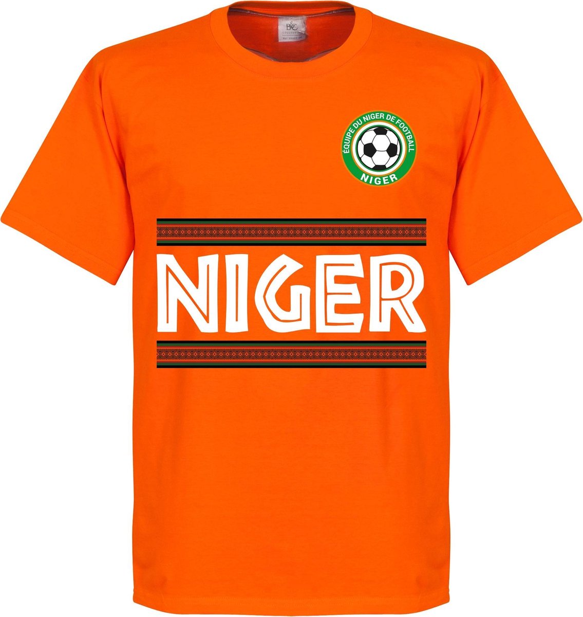 Niger Team T-Shirt - Oranje - XXXL