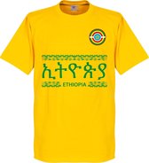 Ethiopië Team T-Shirt - Geel - XL